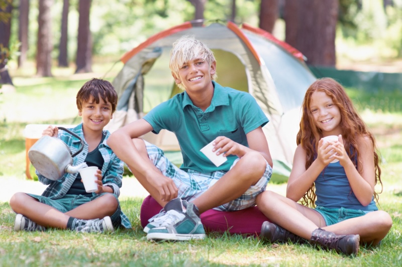 Bambini in campeggio al Camping Reale